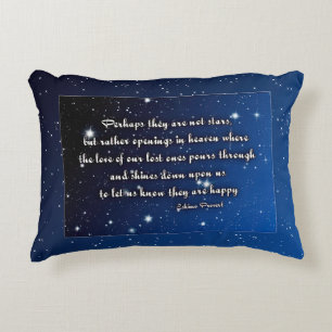 Eskimo Proverb Perhaps they are not stars Accent Pillow