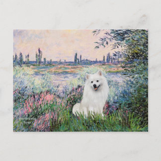 Eskimo Spitz 1 - By the Seine Postcard