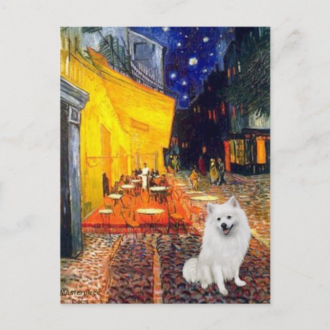 Eskimo SPitz 1 - Terrace Cafe Postcard (Front)