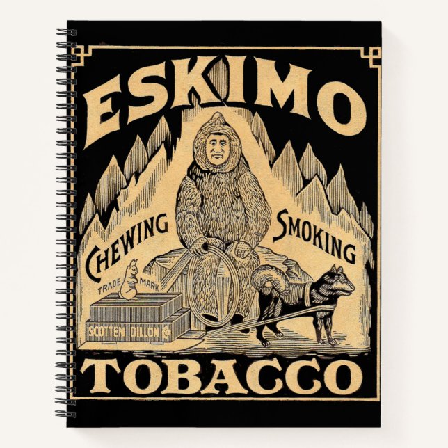 Eskimo Tobacco Notebook (Front)
