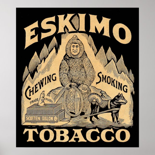 Eskimo Tobacco Poster (Front)