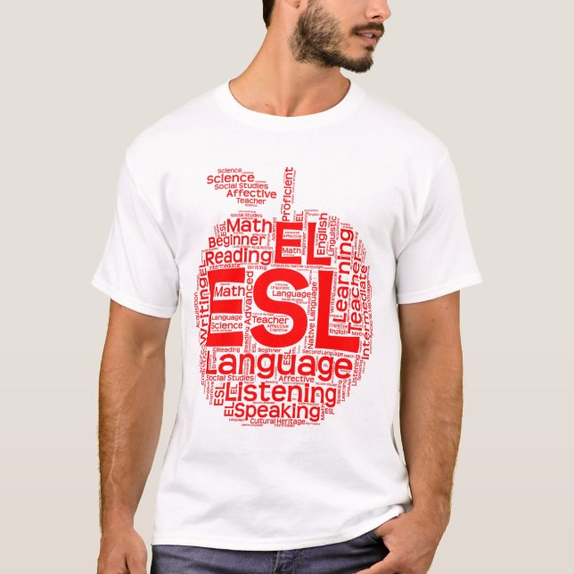ESL Men's Basic T-Shirt (Front)