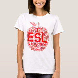 ESL Red Apple Apparel T-Shirt