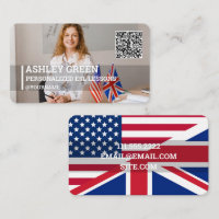 Esl Teacher Custom Photo QR