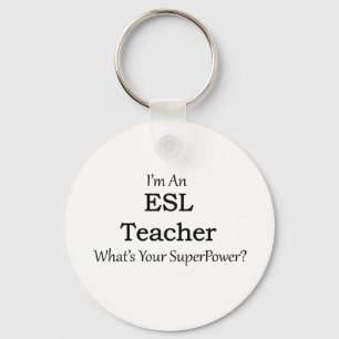 ESL Teacher Keychain