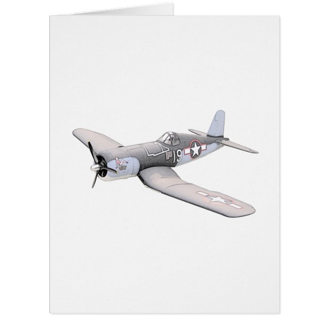 ESM F-4U Corsair airplane (Front)