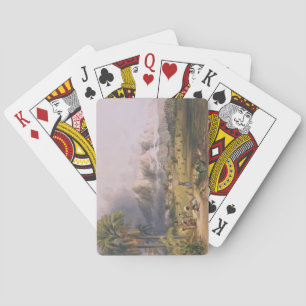 Esmeralda, on the Orinoco, site of a Spanish Missi Playing Cards