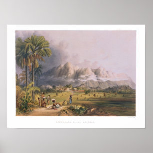 Esmeralda, on the Orinoco, site of a Spanish Missi Poster