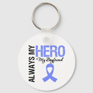 Esophageal Cancer Always My Hero My Boyfriend Keychain