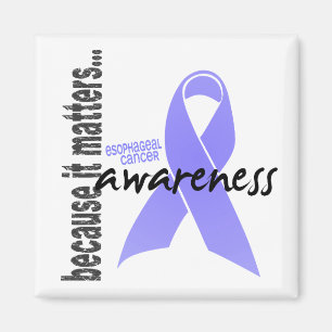 Esophageal Cancer Awareness Magnet