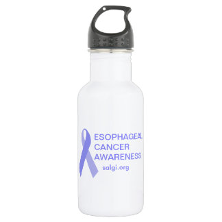 Esophageal Cancer Awareness Periwinkl 532 Ml Water Bottle