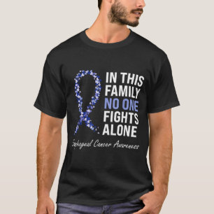 Esophageal cancer awareness purple periwinkle T-Shirt