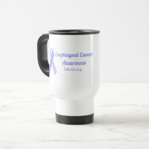 Esophageal Cancer Awareness Travel Mug, 15 oz Mug