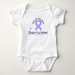 Esophageal Cancer I Support My Grandpa Baby Bodysuit