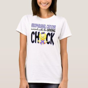 Esophageal Cancer Messed With The Wrong Chick T-Shirt