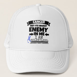 Esophageal Cancer Met Its Worst Enemy in Me Trucker Hat