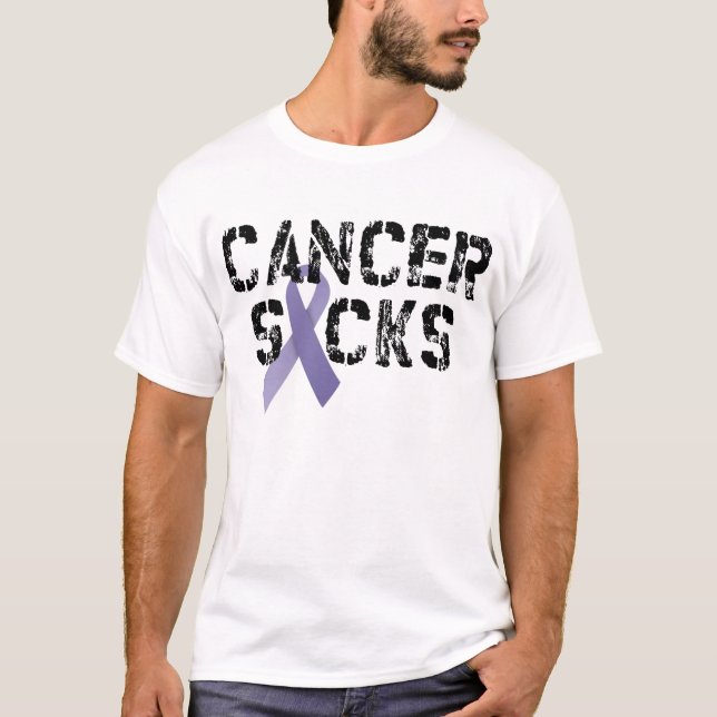 Esophageal Cancer Sucks T-Shirt (Front)