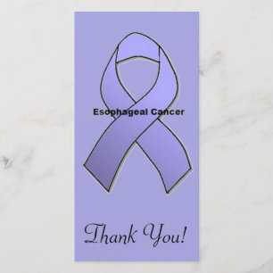 Esophageal Cancer Thank You Card