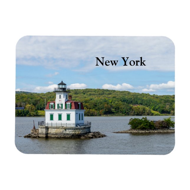 Esopus Lighthouse in NY Magnet (Horizontal)