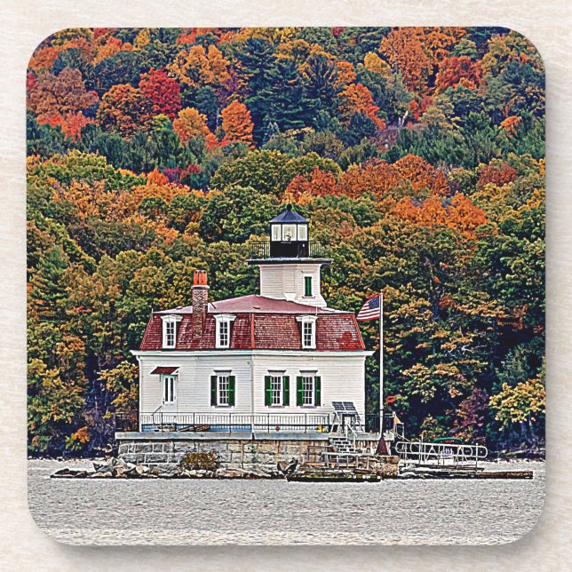 Esopus Meadows Lighthouse Coaster (Front)