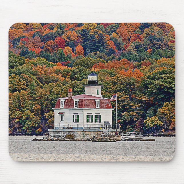 Esopus Meadows Lighthouse Mouse Pad (Front)