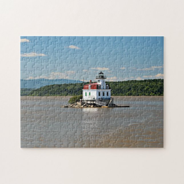 Esopus Meadows Lighthouse, New York Jigsaw Puzzle (Horizontal)
