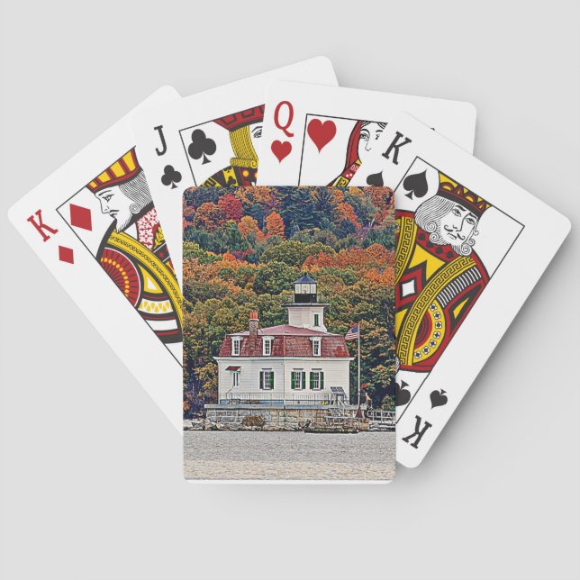Esopus Meadows Lighthouse Playing Cards (Back)