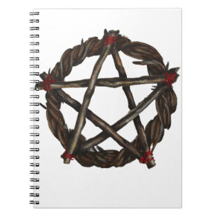 Esoteric aesthetic symbol notebook