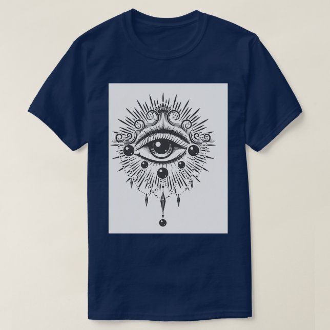Esoteric All Seeing Eye T-Shirt (Design Front)