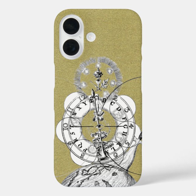 Esoteric Alphabet of Theosophy Case-Mate iPhone Case (Back)