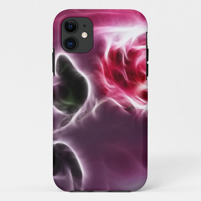 Esoteric Pink Rose Case-Mate iPhone Case (Back)
