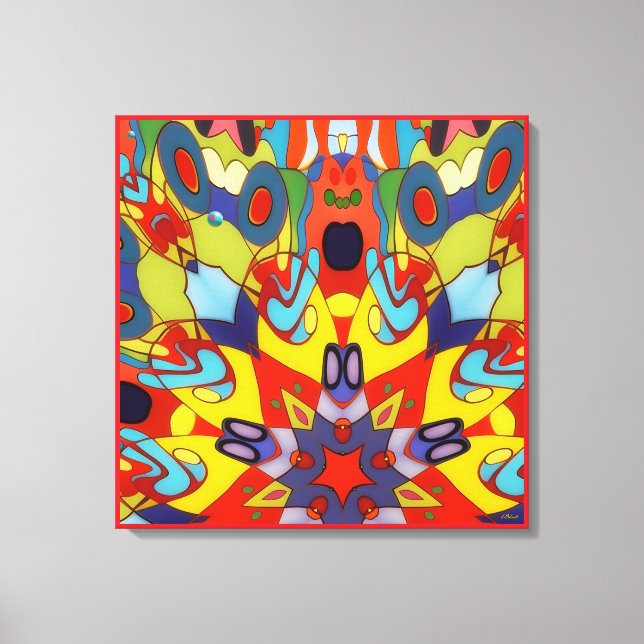 Esoteric Scream Canvas Print (Front)