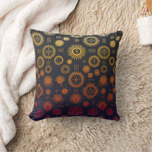 Esoteric Solar Cycle Throw Pillow
