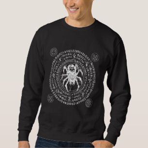 Esoteric Spider Insects Spiritual Line 1 Sweatshirt