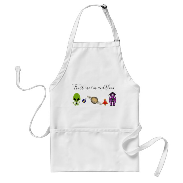 Espace Aliens Cuisine tablier (Devant)