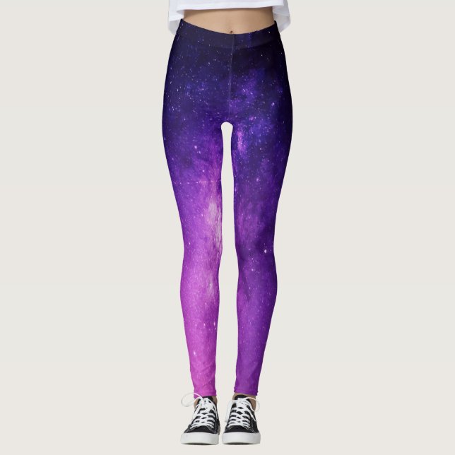 Espace coloré Galaxy et Leggings Univers (Devant)