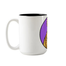 "Espace de retenue" Mug à deux tons, 15 oz