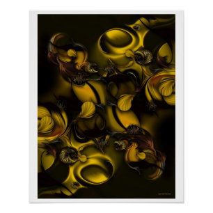 "Espace de vie", Poster brillant