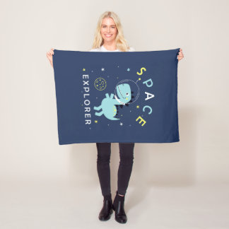 Espace Explorer Couverture en polaire pour enfant