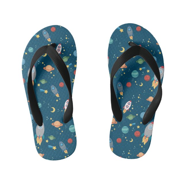 Espace extra-atmosphérique Enfants amusants tongs (Semelle)