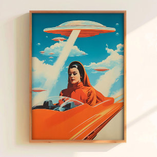Espace Poster Café Poster SciFi Impression de voit