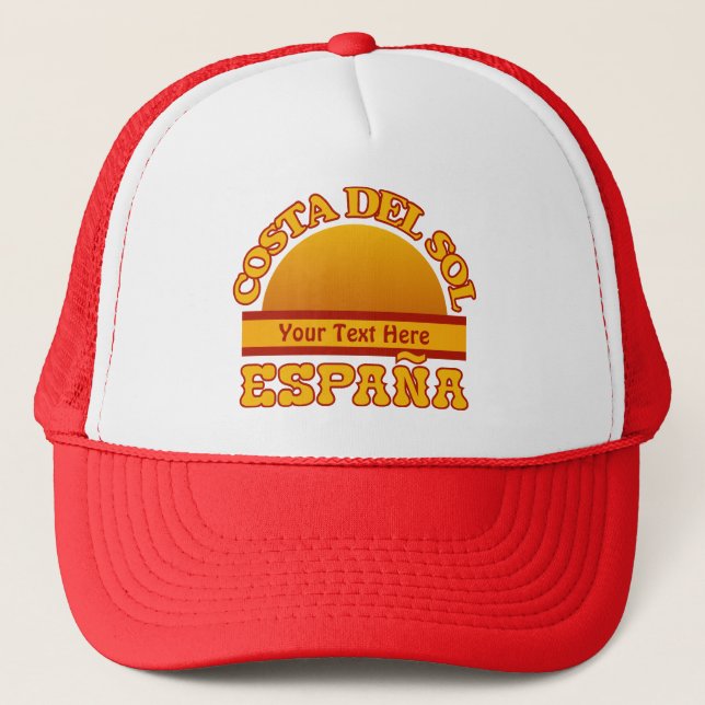 ESPAGNE Costa Del Sol casquette personnalisé - cho (Devant)