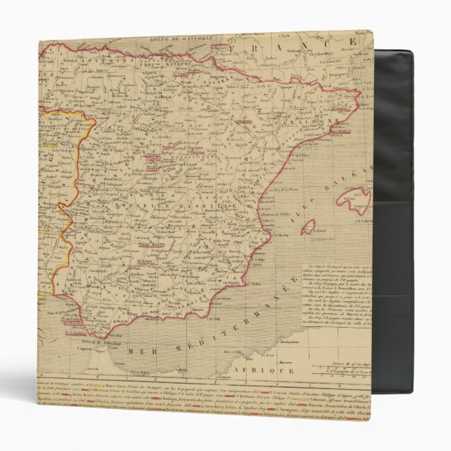 Espagne et Portugal 1640 a 1840 Binder (Front/Inside)