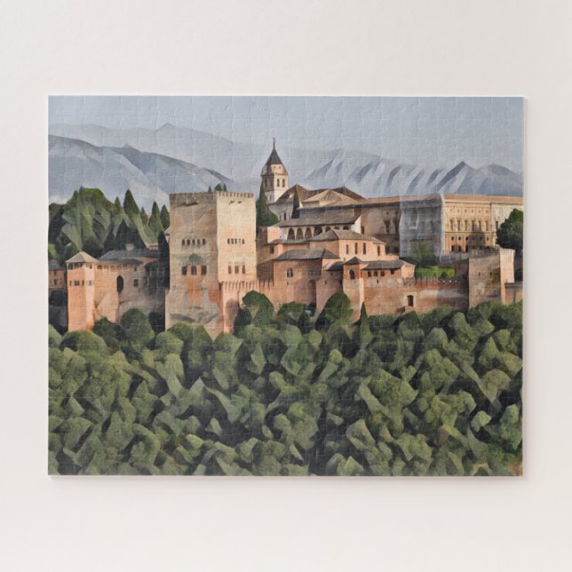 Espagne réelle - Puzzle de Grenade (Horizontal)