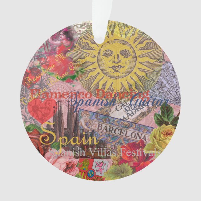 Espagne Sunshine Espagnol Travel Art (devant)