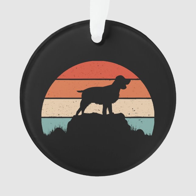 Espagnol à brancard anglais (devant)