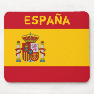 Espagnol, tapis de souris d'España