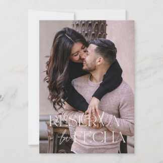 Espagnol tendance Enregistrer la carte Date