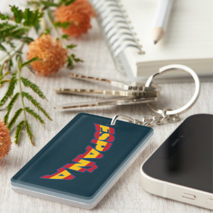 España 1 keychain