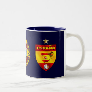 Espana 1 star champions gift Two-Tone coffee mug